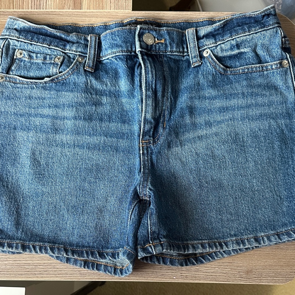 Banana Republic Factory Blue Denim Jean Shorts